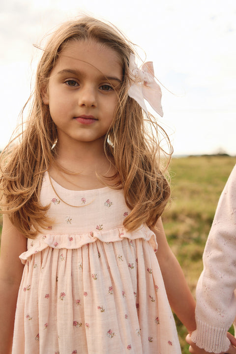 Organic Cotton Penny Dress - Emmy Egret - Jamie Kay