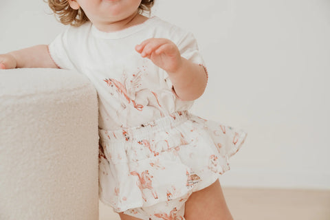 Ruffle Bloomers - Magical Unicorns - Confetti Kidz - DISCOUNTED