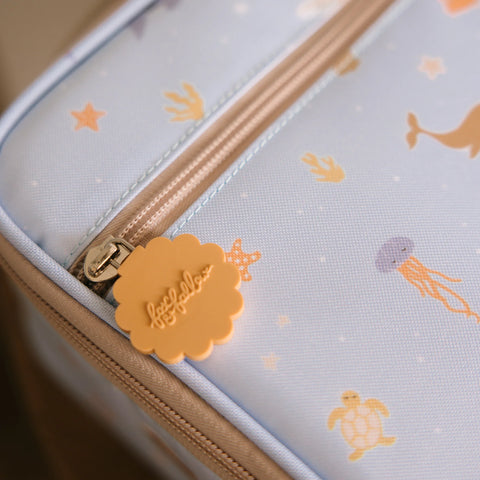 Ocean Creatures Sky Lunch Bag - Fox & Fallow