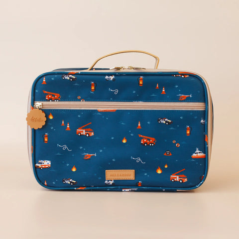 Emergency Vehicles Lunch Bag - Fox & Fallow