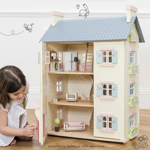 Daisylane Cherry Tree Hall Doll House - Le Toy Van