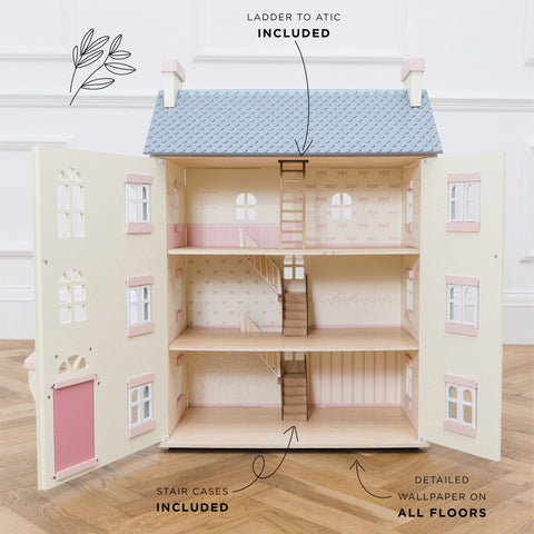 Daisylane Cherry Tree Hall Doll House - Le Toy Van