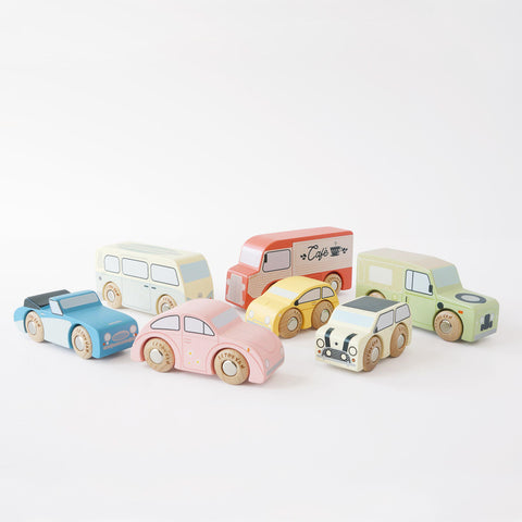 Vintage Toy Cars - 6 pack - Le Toy Van