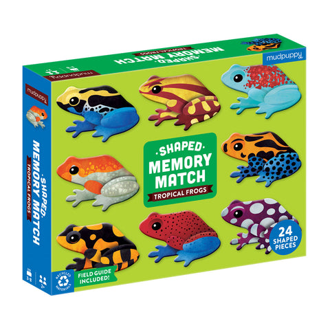 Memory Match - Shaped Frogs - Mudpuppy