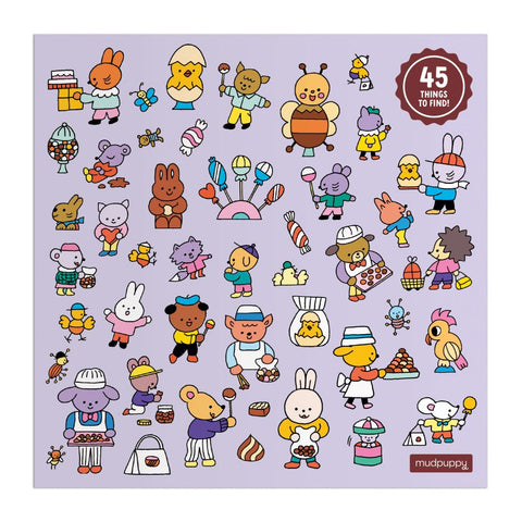 500 Pc Search & Find Puzzle – Chocolate Shop - Mudpuppy