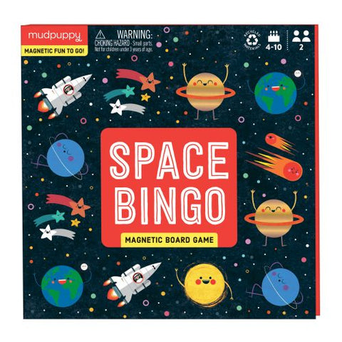 Space Bingo Board Game - Mudpuppy