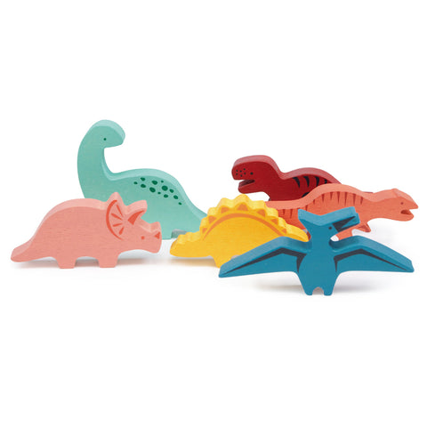 Happy Stacking Dinosaurs Set & Bag - Mentari