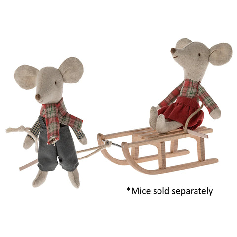 Sled Mouse - Maileg