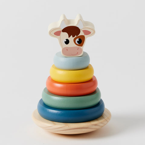 Cow Tower Rings - Zookabee