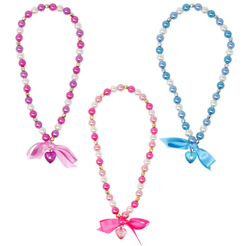 Sparkle Princess Necklace - Pink Poppy