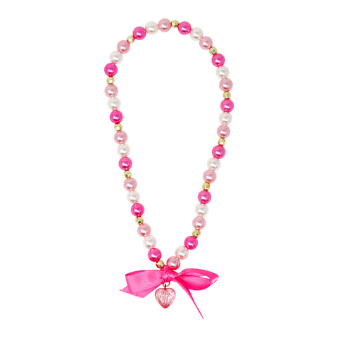 Sparkle Princess Necklace - Pink Poppy