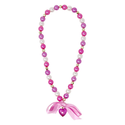 Sparkle Princess Necklace - Pink Poppy