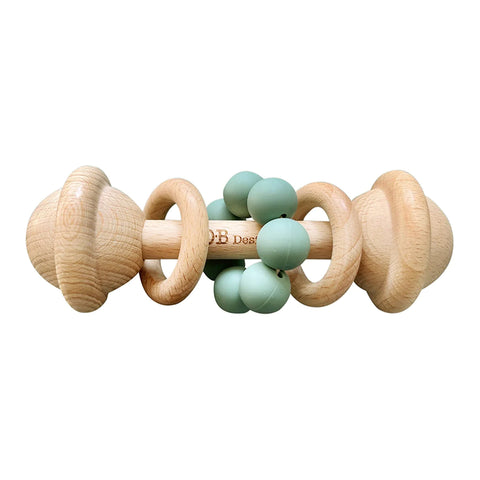 Ocean - Eco Friendly Rattle Teether Toy - OB Designs