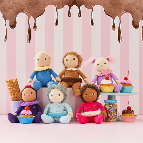 Dinky Dinkum Dolls – Fanny Frosting - April Delights - Olli Ella