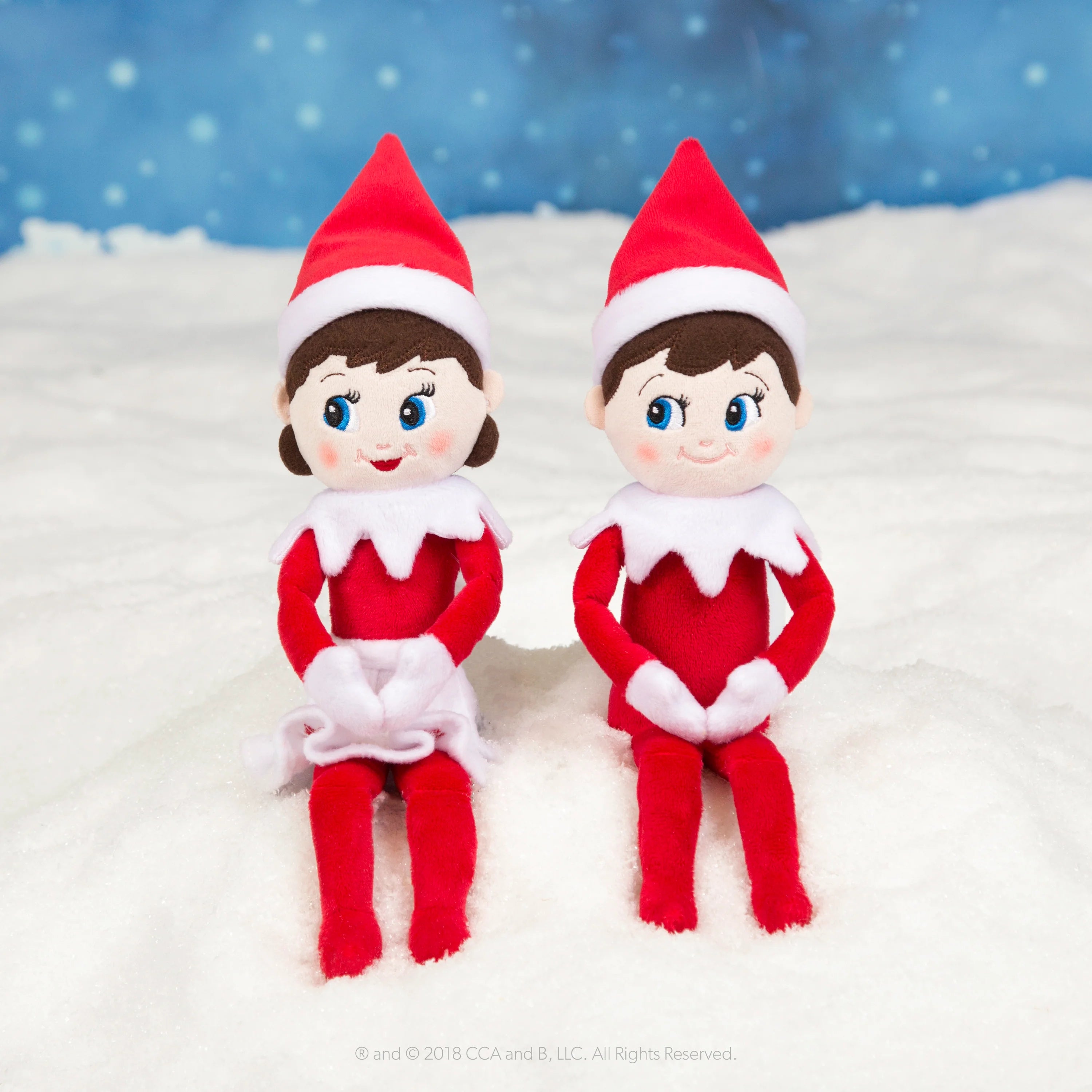 Plushee Pals - Snuggler Girl - Elf on the Shelf