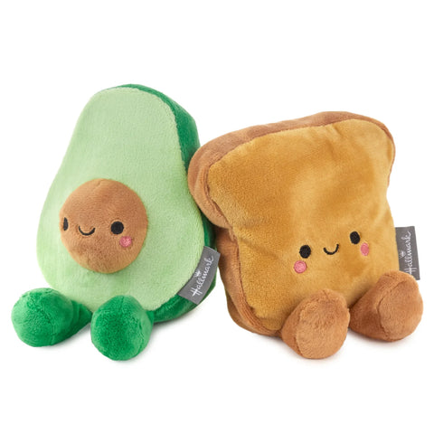 Better Together Avocado and Toast - Magnetic Plush Pair - Hallmark