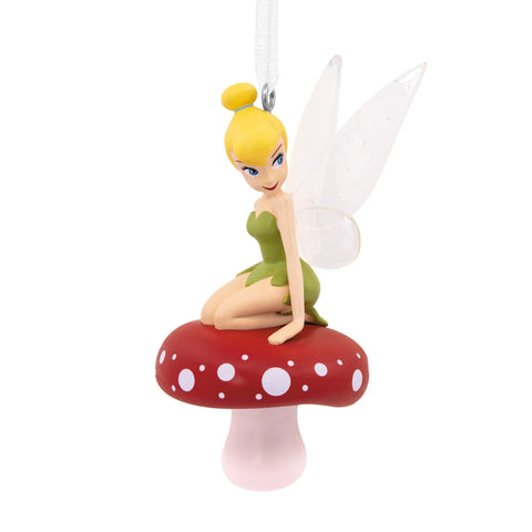 Christmas Ornament - Disney Tinker Bell on Mushroom - Hallmark