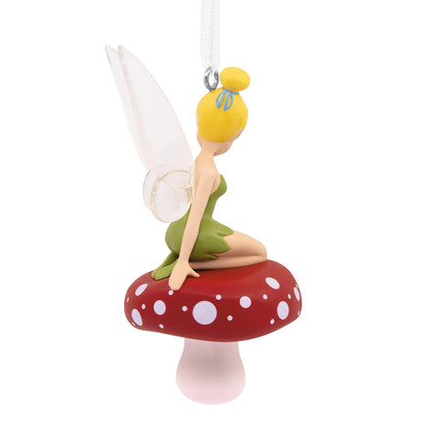 Christmas Ornament - Disney Tinker Bell on Mushroom - Hallmark