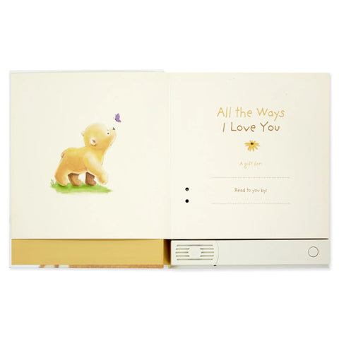 All the Ways I Love You Recordable Storybook - Hallmark