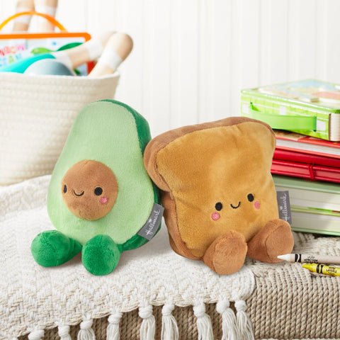 Better Together Avocado and Toast - Magnetic Plush Pair - Hallmark