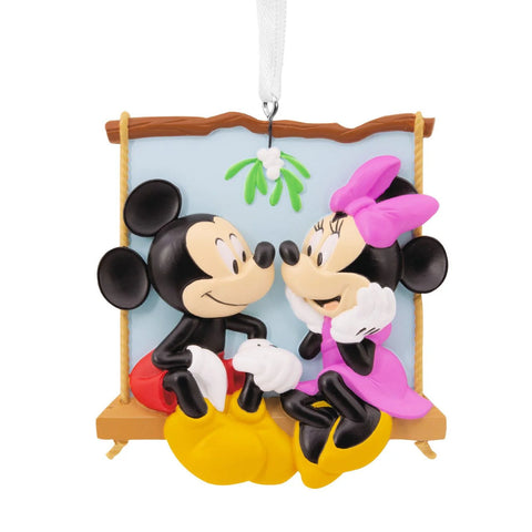 Christmas Ornament - Disney Mickey and Minnie on Swing - Hallmark