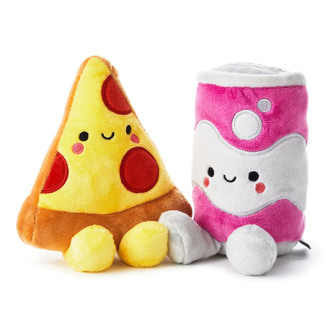 Better Together Pizza and Soda - Magnetic Plush Pair - Hallmark