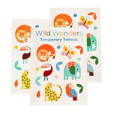 Wild Wonders - Temporary Tattoos - Rex London