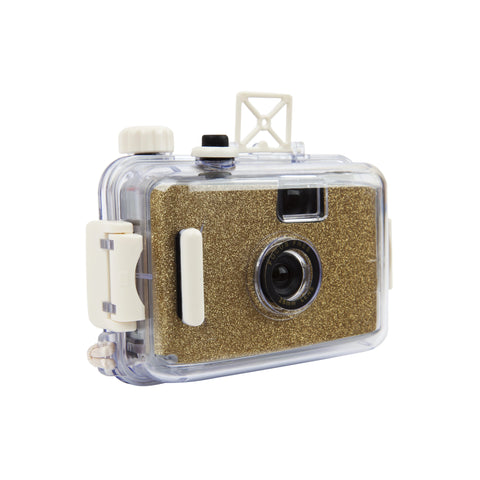 Underwater Camera Glitter Gold - Sunnylife