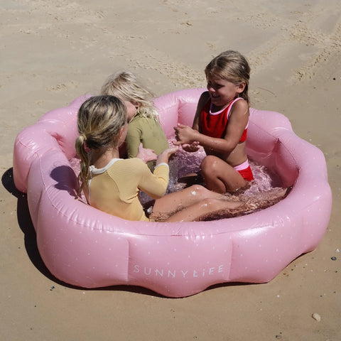 Inflatable Backyard Pool Ocean Treasure Rose - Sunnylife