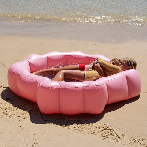 Inflatable Backyard Pool Ocean Treasure Rose - Sunnylife