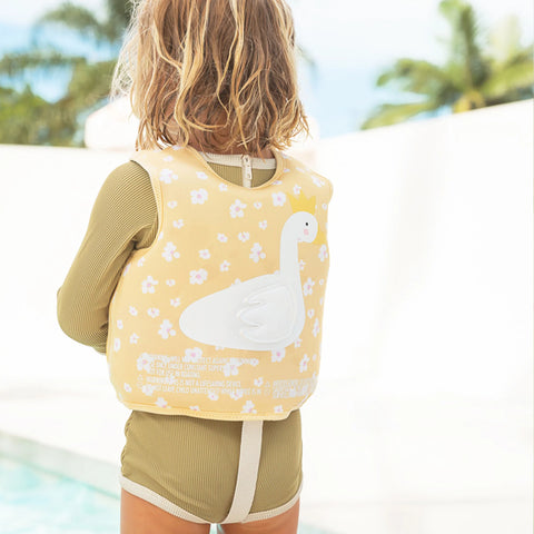 Kids Swim Vest 1-2 - Princess Swan Buttercup - Sunnylife