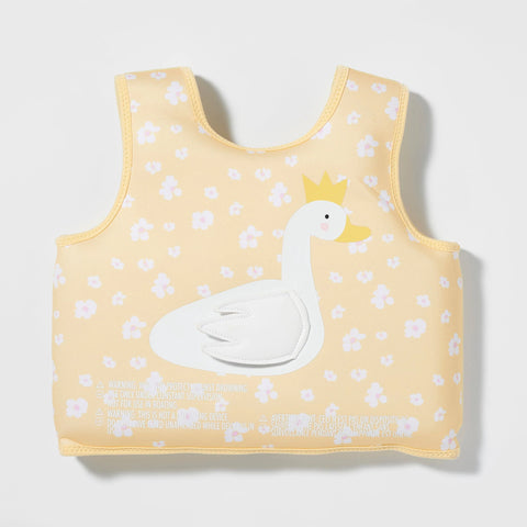 Kids Swim Vest 3-6 Princess Swan Buttercup - Sunnylife