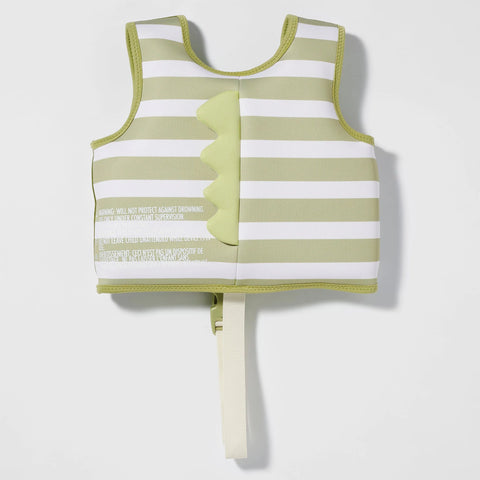 Kids Swim Vest 2-3 Into the Wild Khaki - Sunnylife