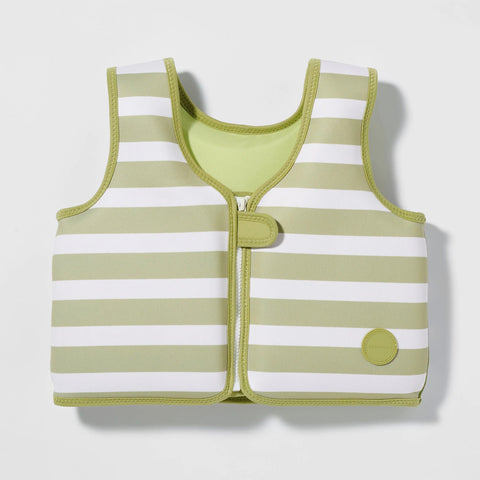 Kids Swim Vest 3-6 Into the Wild Khaki - Sunnylife