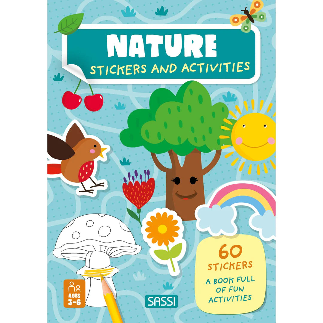 Nature Stickers & Activities Book - Sassi