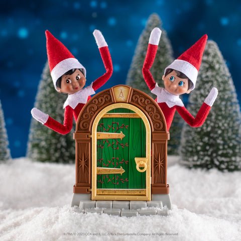 Santaverse Magical Elf Door - Elf on the Shelf