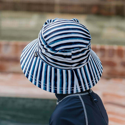 Kids Classic Swim Bucket Beach Hat - Marine- Bedhead