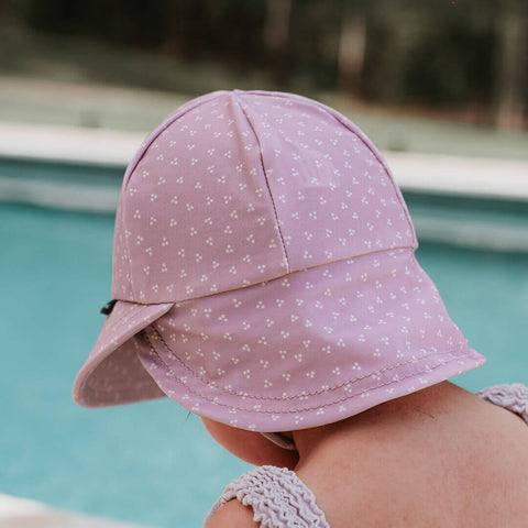 Legionnaire Swim Flap Beach Hat - Lila - Bedhead