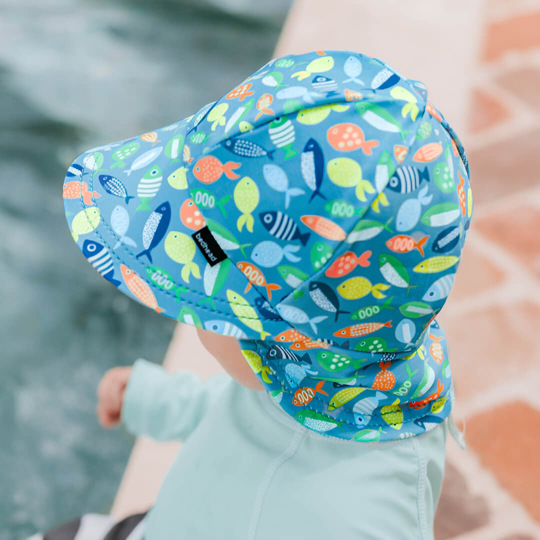 Legionnaire Swim Flap Beach Hat - Pisces - Bedhead