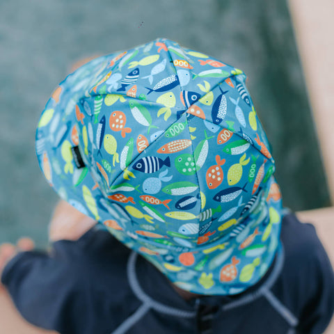 Legionnaire Swim Flap Beach Hat - Pisces - Bedhead