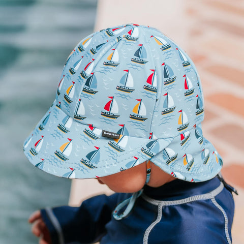 Legionnaire Swim Flap Beach Hat - Sails - Bedhead