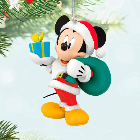 Santa Mickey — 2024 Keepsake Christmas Ornament - Hallmark