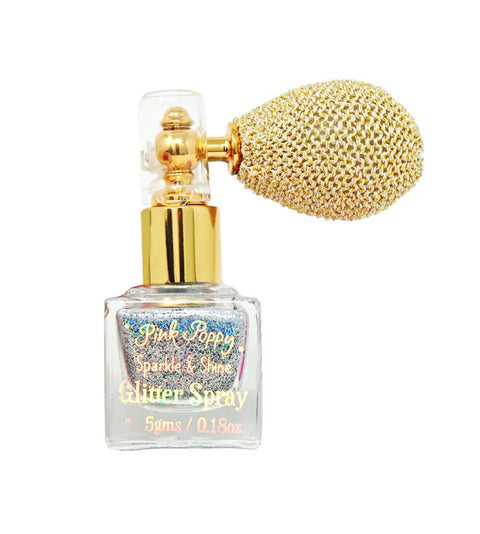 Sparkle & Shine Glitter Spray - Pink Poppy