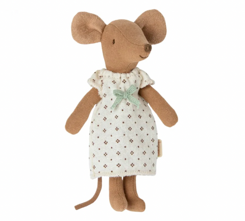 Mouse Big Sister Brown in box - Maileg