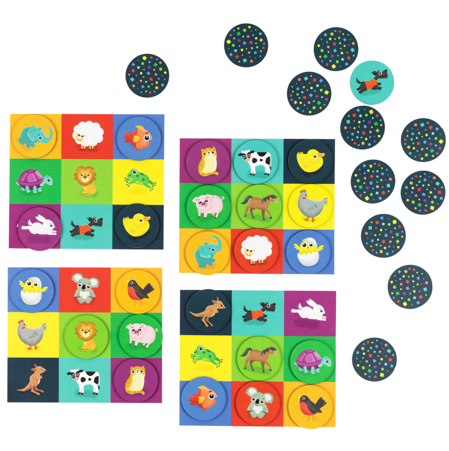 Memory + Bingo - Animals - Tiger Tribe