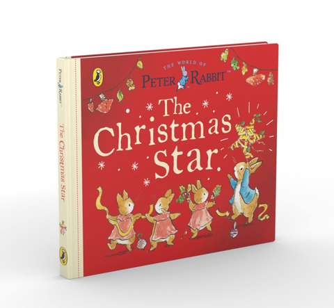 Peter Rabbit - The Christmas Star - Glimmer Red - Board Book