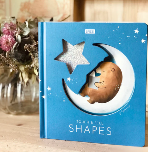 Touch & Feel Shapes - Board Book - Sassi