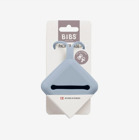 Pacifier Soft Case - Dusty Blue - BIBS Denmark