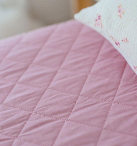Waterproof Standard Pillowcase | Dusty Mauve - Bambella Designs
