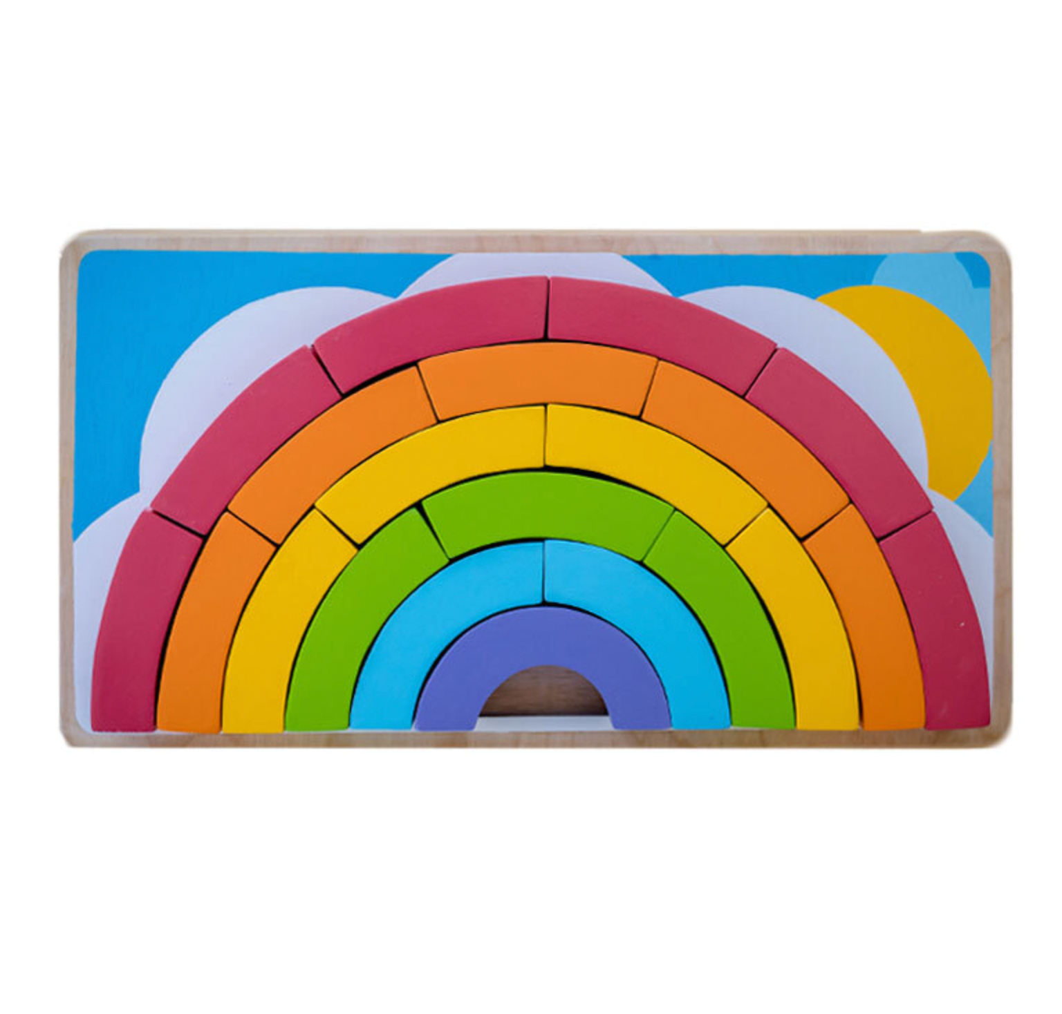 Rainbow Arch Jigsaw Puzzle - Kiddie Connect